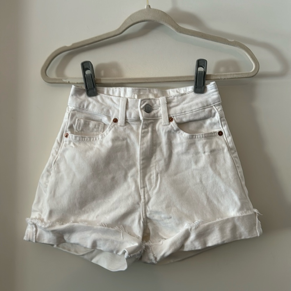 EUC H&M High Waisted Denim Shorts
